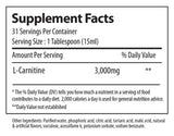 Alpha Supps- L-Carnitine Liquid 3,000mg